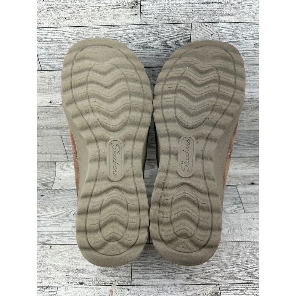 Skechers Relaxed Fit‎ Mushroom Brown Ankle Boots 158952 Women Size 8 Memory Foam